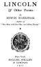 [Gutenberg 54527] • Lincoln & other poems